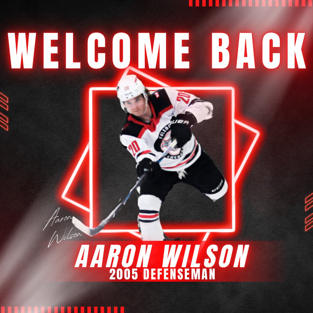 🚨SIGNING ALERT🚨

The Cherokee are proud to announce the return of defenseman, Aaron Wilson!!
Wilson is entering his second full season with the Toledo Cherokee!! 
The Tribe are thrilled to welcome Aaron back to the Cherokee family!!
#ROLLTRIBE #SAPPYSTRONG #REDEMPTIONTOUR