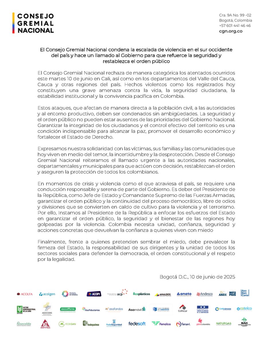 Consejo Gremial tweet media