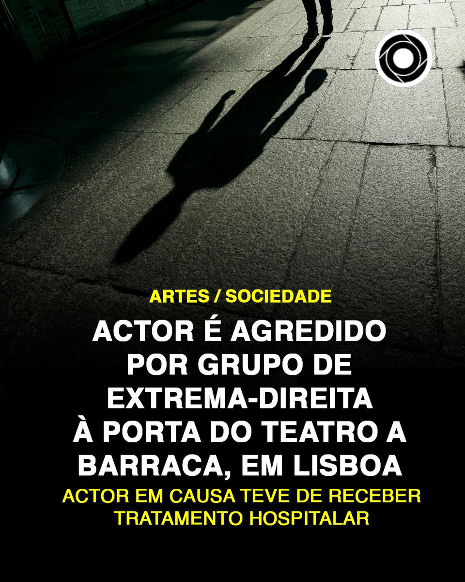 Um ator da companhia de teatro A Barraca foi agredido hoje por um grupo de extrema-direita, em Lisboa, quando entrava para um espetáculo com entrada livre de homenagem a Camões, disse a diretora da companhia, Maria do Céu Guerra.

Sabe mais: comunidadeculturaearte.com/grupo-de-extre…
