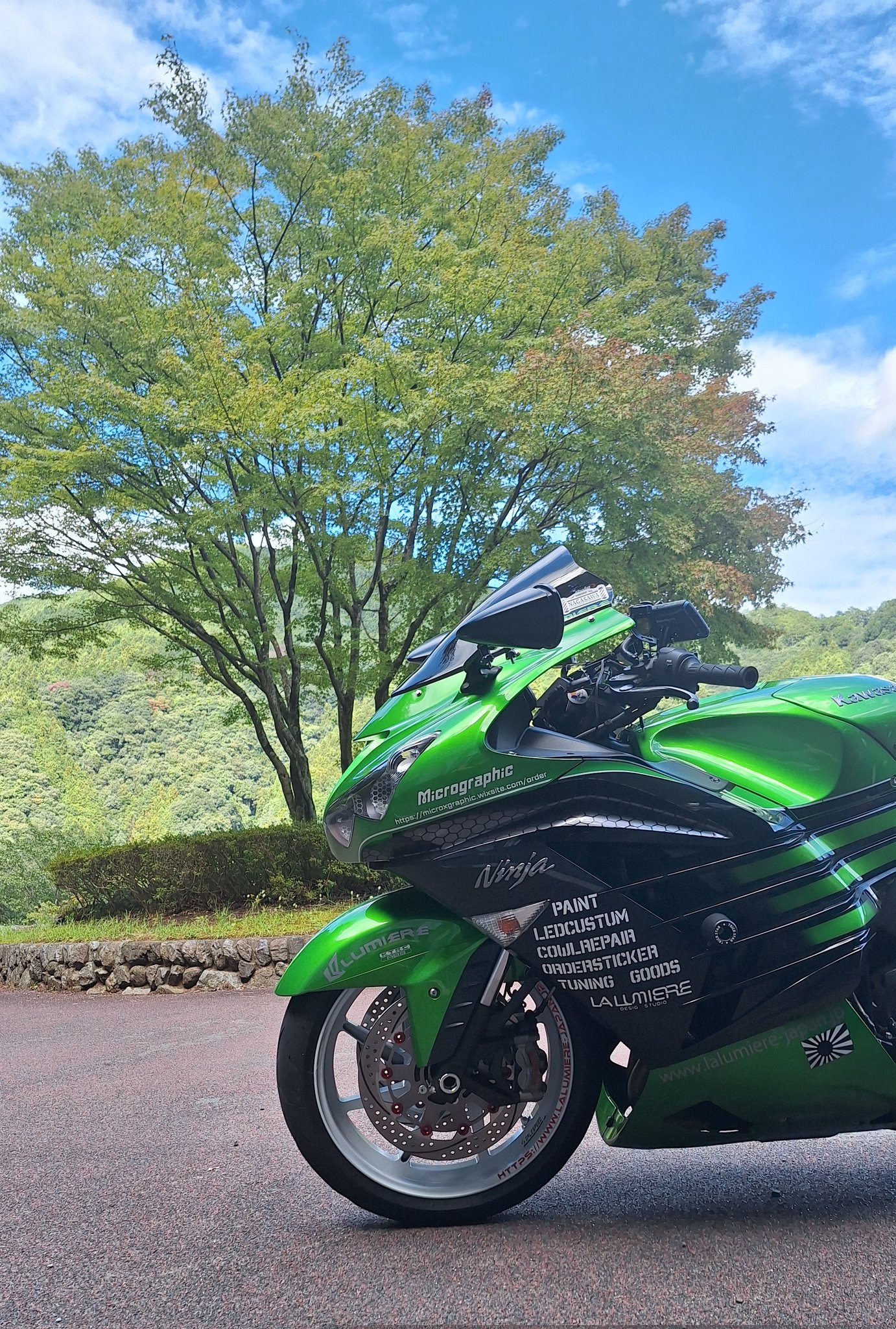 ⭐︎ページ ZX14R クリスタルヘンジリング - ヘッドライトデザインスタジオ