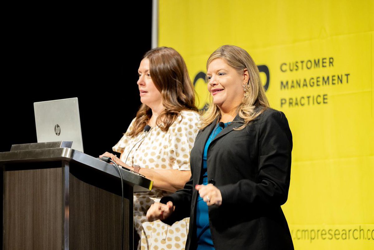Customer Management Practice (@cmpupdates) on Twitter photo Today at #CCWVegas, Jaysa Boyer, Brandi Yates, and <a href="/nicolekyle/">Nicole Kyle</a> from CMPResearch laid out the competencies and behaviors customer contact leaders need to thrive in remote/hybrid environments, all while balancing empathy, efficiency, and strategic impact. Today at #CCWVegas, Jaysa Boyer, Brandi Yates, and <a href="/nicolekyle/">Nicole Kyle</a> from CMPResearch laid out the competencies and behaviors customer contact leaders need to thrive in remote/hybrid environments, all while balancing empathy, efficiency, and strategic impact.