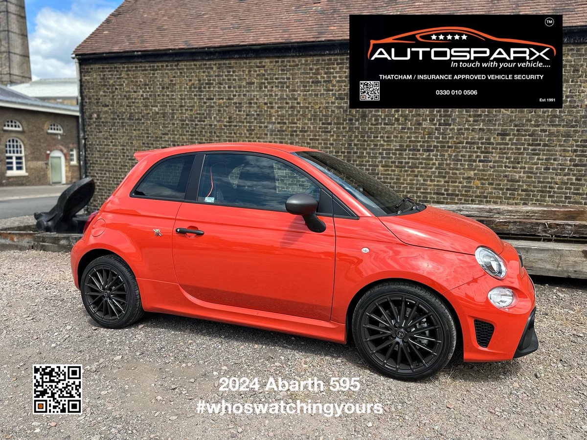 #thatcham accredited #insurance approved  #vehiclesecurity installation #whoswatchingyours #abarth Get in touch #autosparx #vehiclesecurity Tel 03300100506 (local rate) Before it’s too late!