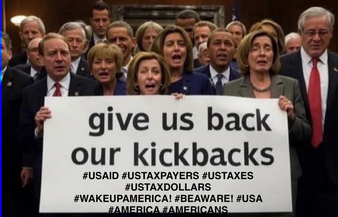 palace_franky's tweet photo. @gracieback2 @InjunJoe2726 @BadMAGAWolf @goldisez @ToniLL22 @Gitmo99 @ricphy2 @mesweetnessKate @StevenWate91203 @BoomerBaby_Gus @TheyCallMeDoc1 @Para_Bellum666 @lynne53293384 @Satan__theDevil @AndraCastilho3 @TurnSeattleRed @WeDoNotKneel @Jezzebelle2024 @AndrewPatriot_ @DocReQIsBack #USAID #USTAXPAYERS #USTAXES #USTAXDOLLARS
#WAKEUPAMERICA! #BEAWARE! #USA #AMERICA #AMERICANS https://t.co/HRnVvERX33