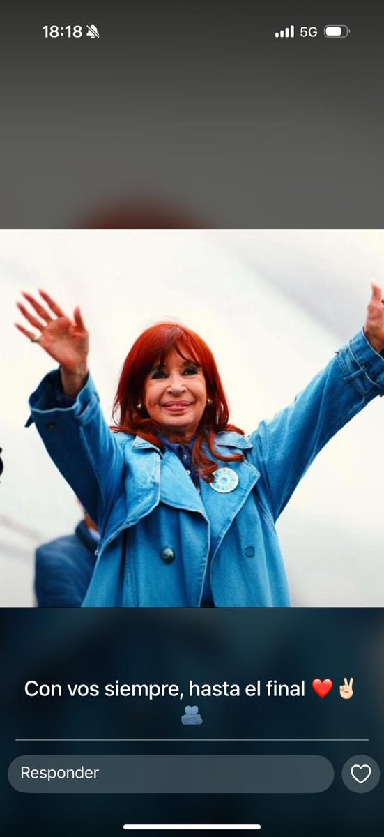 Vamos a pelear por vos, que es pelear por la democracia y la justicia social, <a href="/CFKArgentina/">Cristina Kirchner</a> Este tiempo tan cruel no es el fin de la historia.