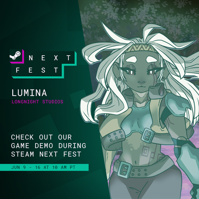 LongNightGames's tweet photo. We’re excited to share that the demo for Lumina: The Uprising of Folk Legends is now live on #SteamNextFest! ✨ 

❕ Play now on Steam: https://t.co/KSY0vfZoff