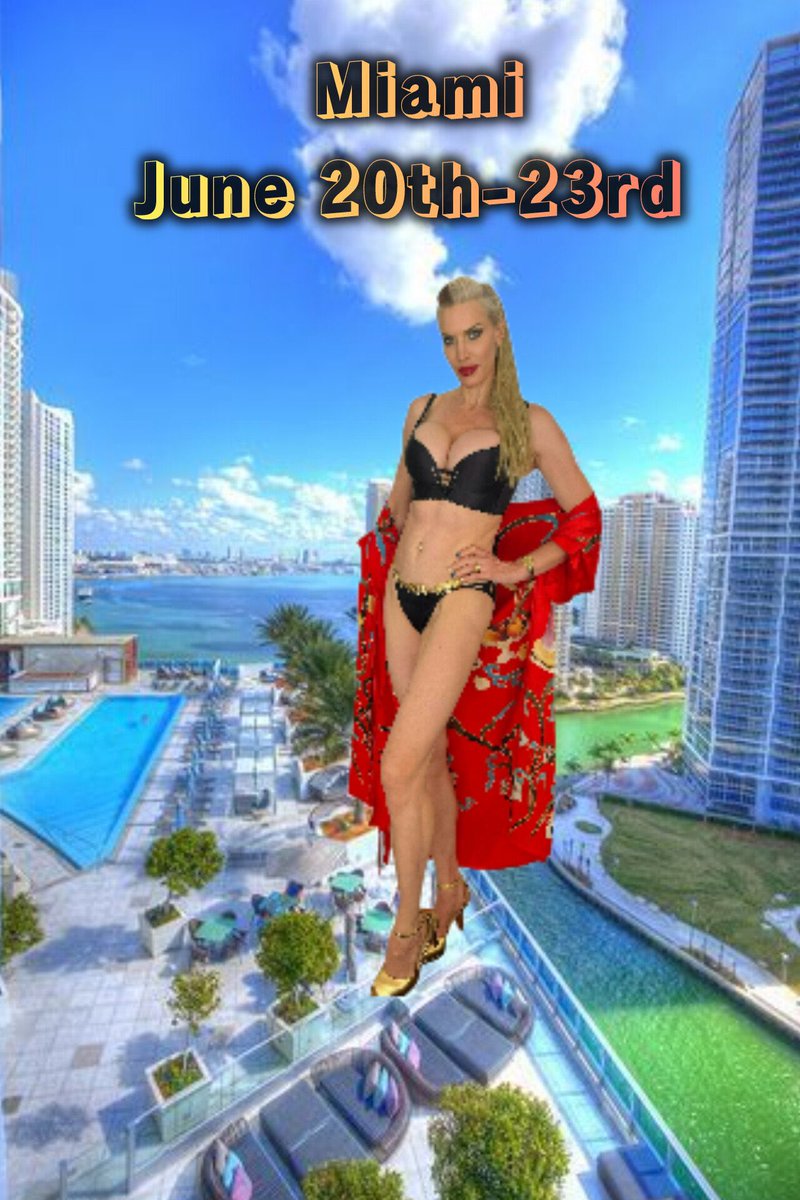 Miami!
June 20th-23rd 
See link in bio to application form.🫶🏻👸🏼