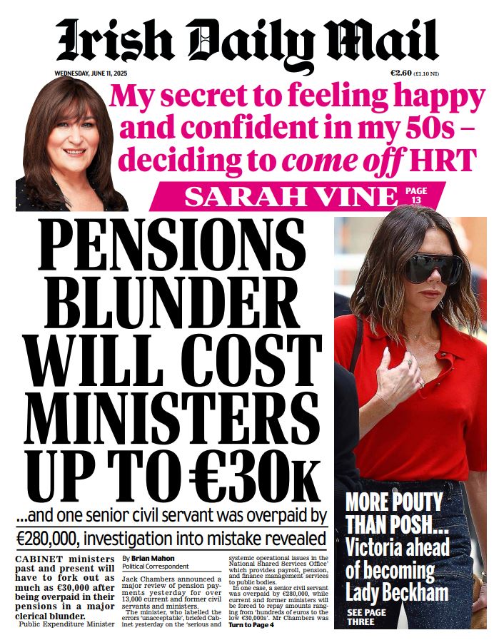 In Wednesday's Mail