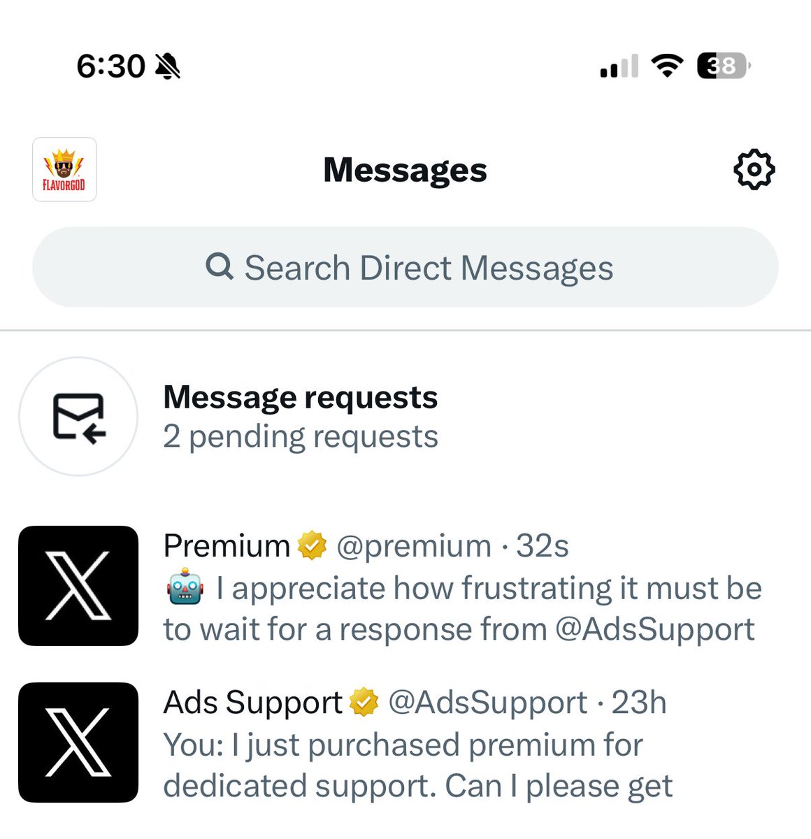 Flavor God tweet media