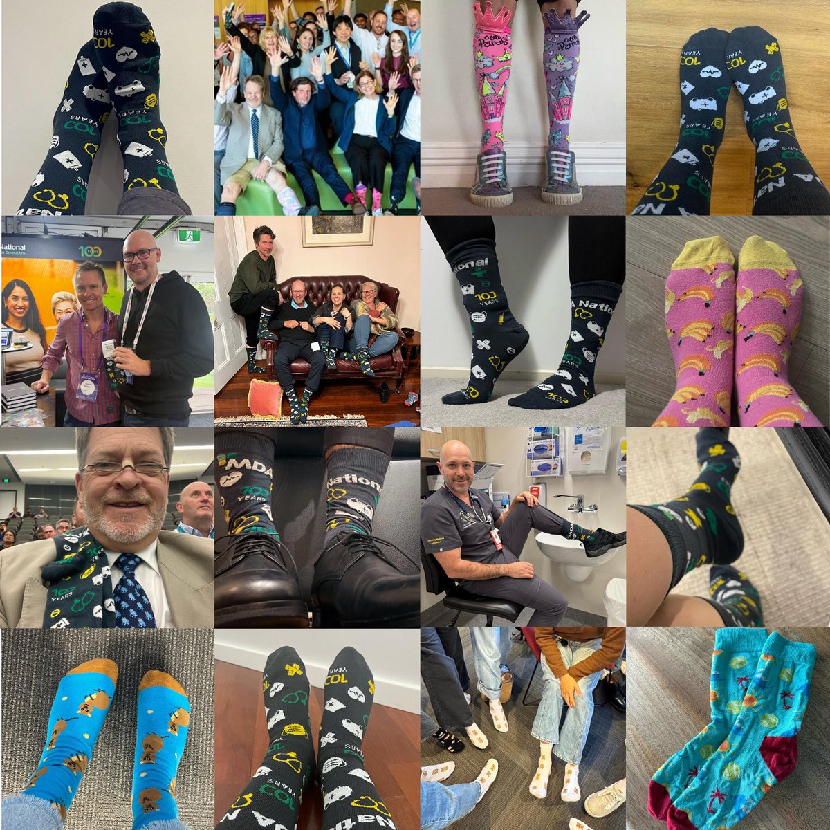We loved seeing all of your socks in support of Crazy Socks 4 Docs Day! 

We’re proud to have been a major sponsor at the launch event in Perth last week, hosted by the Doctors' Health Advisory Service WA, and to continue supporting the breakdown of the stigma around mental