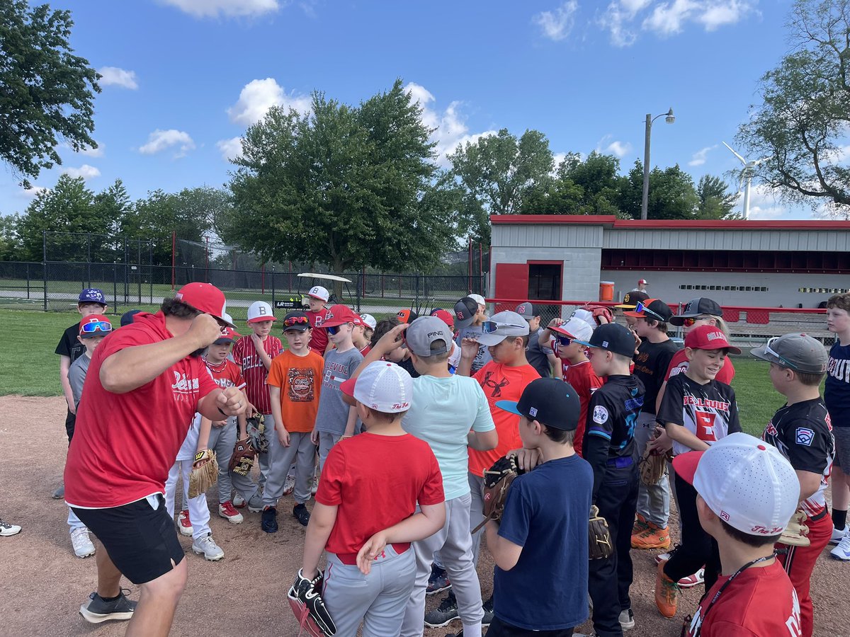 BaseballRedmen's tweet image. Great work from our future Redmen! Can’t wait for camp tomorrow.