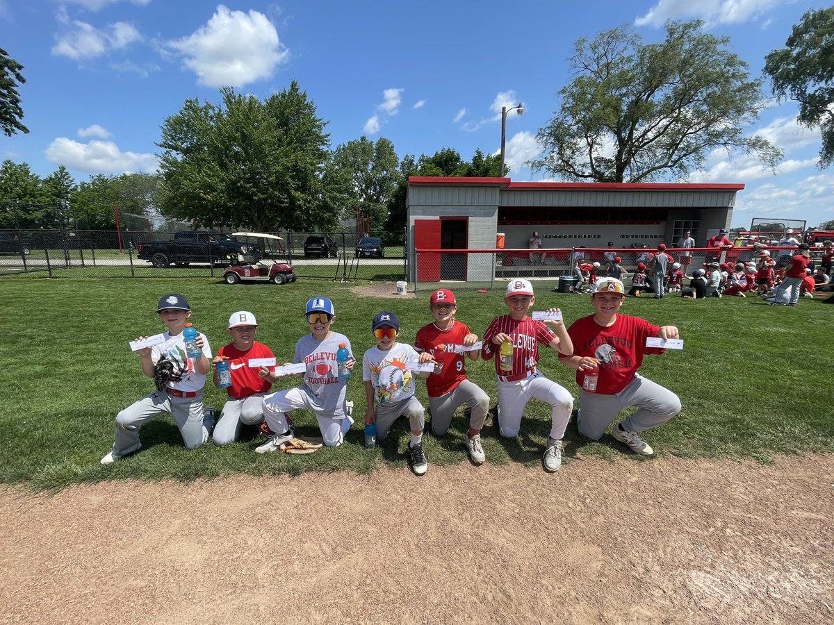 BaseballRedmen's tweet image. Great work from our future Redmen! Can’t wait for camp tomorrow.