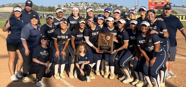 🏅⚡ History in the making! The Mater Dei Catholic softball team pulls off an impressive comeback to take home the Division 1 Southern California Regional Title! 🌟🙌 Dive into the action and see what they achieved! #MaterDei #hssoftball #SportStars  sportstarsmag.com/2025/06/mater-…