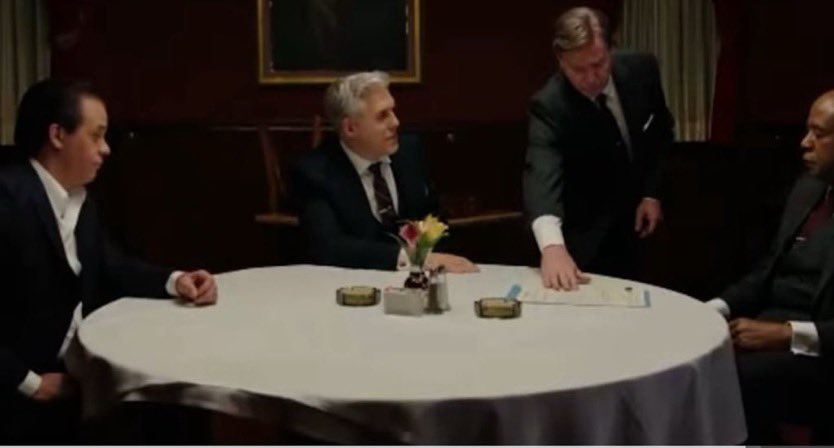 hustonmckinney's tweet image. #GodfatherOfHarlem I just watched eps eight, season four. What the hell did I just witness? 😳🤯
Joe Colombo made a madman move. Joe Colombo went for broke. Joe took Bumpy’s shit💰&amp;amp; Club.
If #BumpyJohnson doesn’t find a way to get that contract or 💰back, he’s gonna be 🪦broke💸.