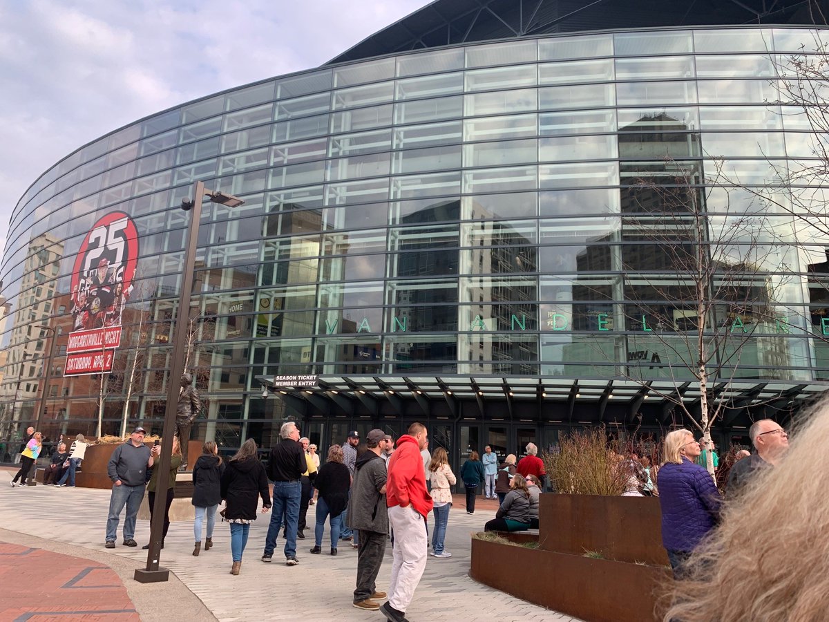 Great Lakes Invitational returning to Van Andel Arena in 2025 with Michigan Tech, Michigan State, Ferris State, Miami competing for MacInnes Cup - uscho.com/2025/06/10/gre…