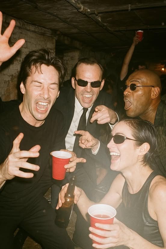 Los pibardos festejando el fallo: