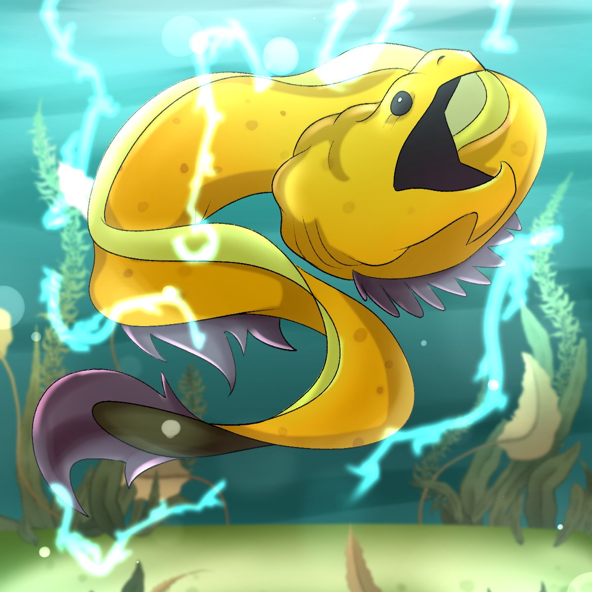 ▶️| Electric Eels

🖼️ Artist: <a href="/jijisaur_art/">jijisaurart</a>

👉peakd.com/hive-158694/@j…

👽 Alien Art #hive Community 🛸