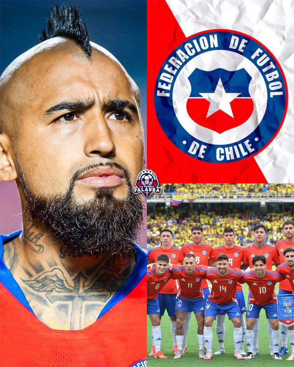 La Selección Chilena es el 𝗣𝗥𝗜𝗠𝗘𝗥 𝗘𝗟𝗜𝗠𝗜𝗡𝗔𝗗𝗢 de las Eliminatorias Sudamericanas y queda 𝗙𝗨𝗘𝗥𝗔 del mundial 2026. Será la 𝟯ª 𝗖𝗢𝗣𝗔 𝗗𝗘𝗟 𝗠𝗨𝗡𝗗𝗢 que se pierden de forma consecutiva.

❌ Sin Rusia 2018.
❌ Sin Qatar 2022.
❌ Sin NORTEAMÉRICA  2026.