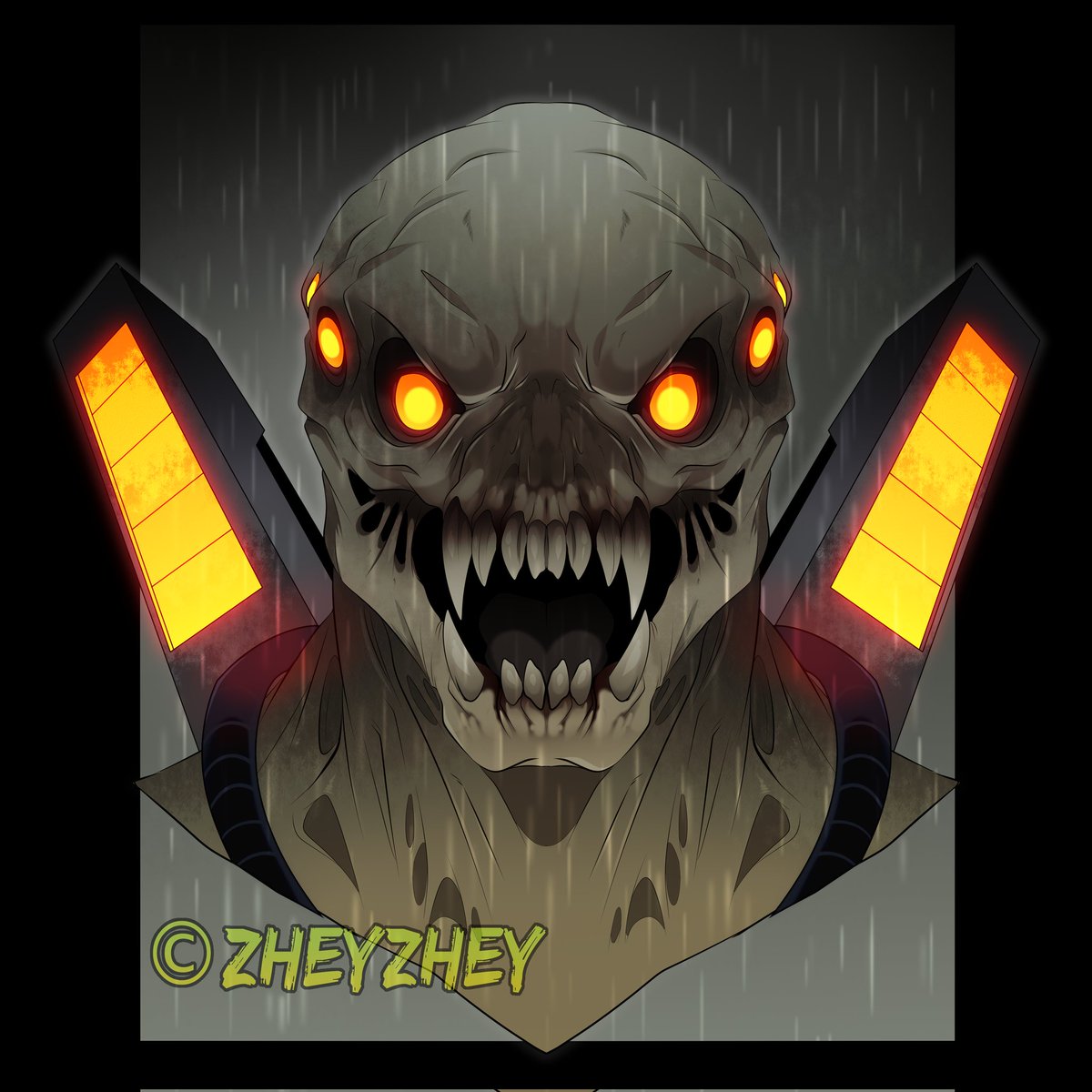 ZheyZheyArts's tweet image. Resistance 3 Chimera