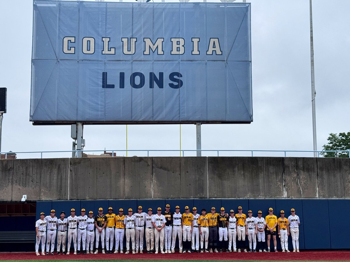 Thank you,  <a href="/CULionsBaseball/">Columbia Baseball</a> (Ivy league champs 😎) for having us out!  Great day in New York!

#BPAWay
#BPACollegeTour