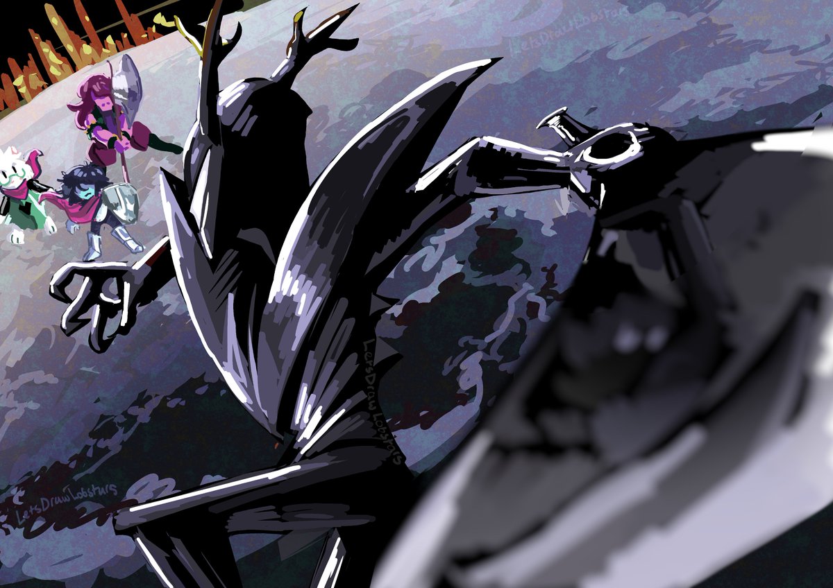 dude the knight is such a cool design omgggg #DELTARUNE #deltarunespoilers