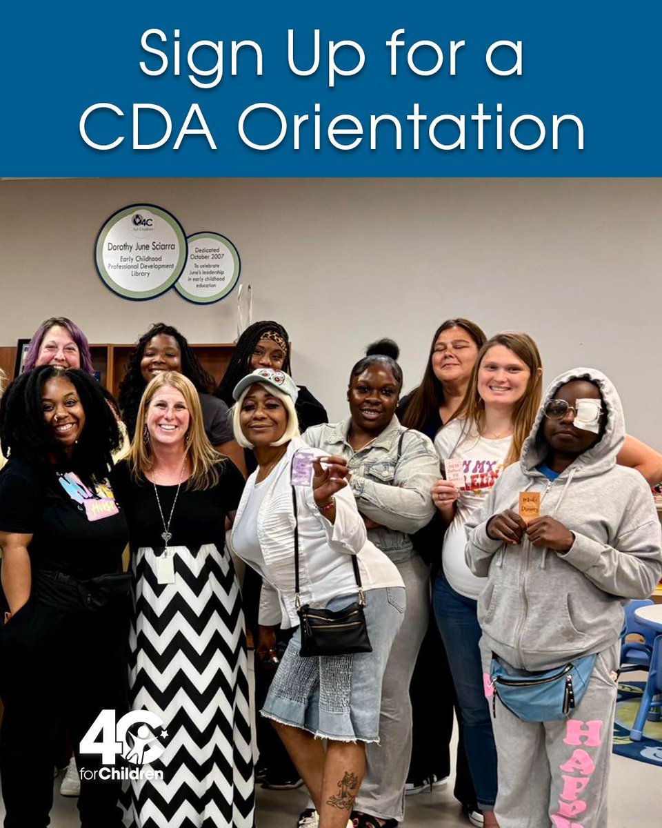 🎊 Congratulations to our latest CDA cohort! 🎊

About 20 early childhood educators graduated from our nine-month program that provides convenient class times, exam preparation and community.

We have more cohorts starting soon! Learn more here: bit.ly/3FGullb