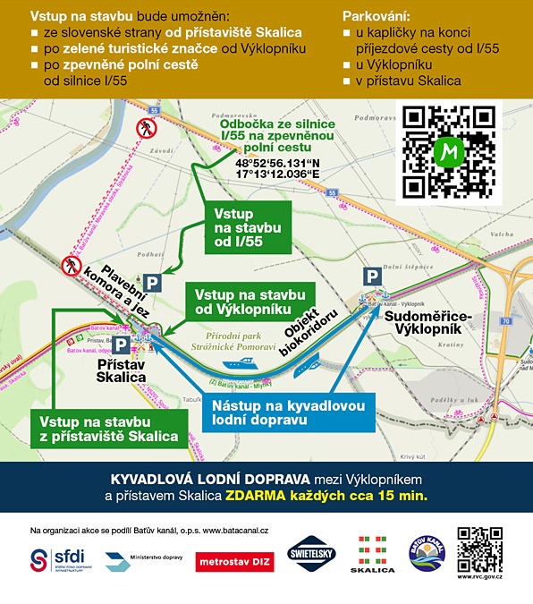 🏗 DEN OTEVŘENÉ STAVBY NA DOKONČOVANÉ PLAVEBNÍ KOMOŘE ROHATEC-SUDOMĚŘICE
📆sobota 21. 6. 2025 od 12 do 16 hod.
🚤Vstup i plavby na lodičkách mezi Přístavem Skalica a Výklopníkem jsou zdarma 💰👀
Příjďte, těšíme se na vás!
#SFDI #rekreacniplavba