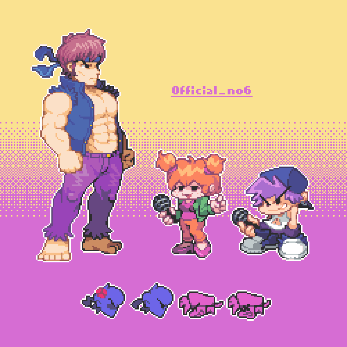 Veeery old retake on week6 d-sides i did :p #pixelart #dsides #FNF #fridaynightfunkin