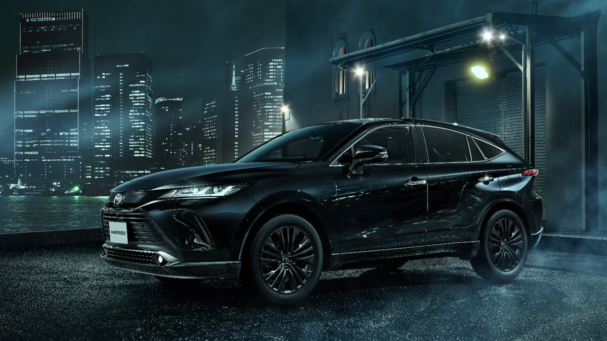 TOYOTA_PR's tweet photo. #HARRIER
グリルやホイールなどの外装パーツに
ブラックのアクセントを施した
特別なハリアー登場！

Z“Leather Package・Night Shade”/ Z“Night Shade”

詳細はこちら
https://t.co/XocMx35qfU https://t.co/5i6BPFVEIa