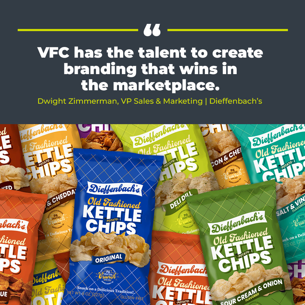 virtualfarm's tweet photo. VFC's rebrand of Dieffenbachs Snacks honors the heritage and legacy of the family-owned brand and positions it for generations to come.
Find the full case study at https://t.co/SEEvJGili6.

#snacks #snackbrand #rebrand #branding #packaging #design #illustration #animation #logo https://t.co/LSwUzCKGXm