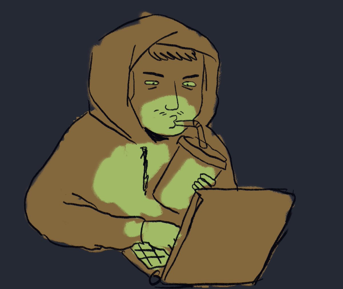 timmaskydaily's tweet image. 38, fujoshing out