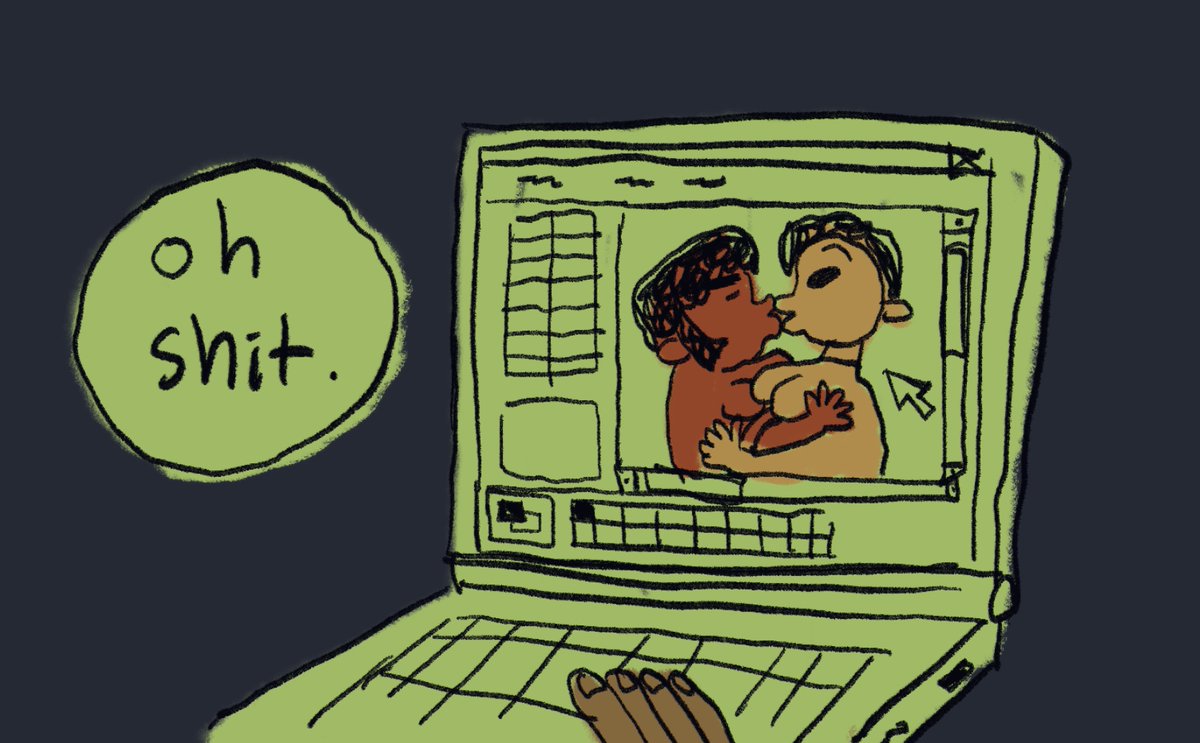 timmaskydaily's tweet image. 38, fujoshing out