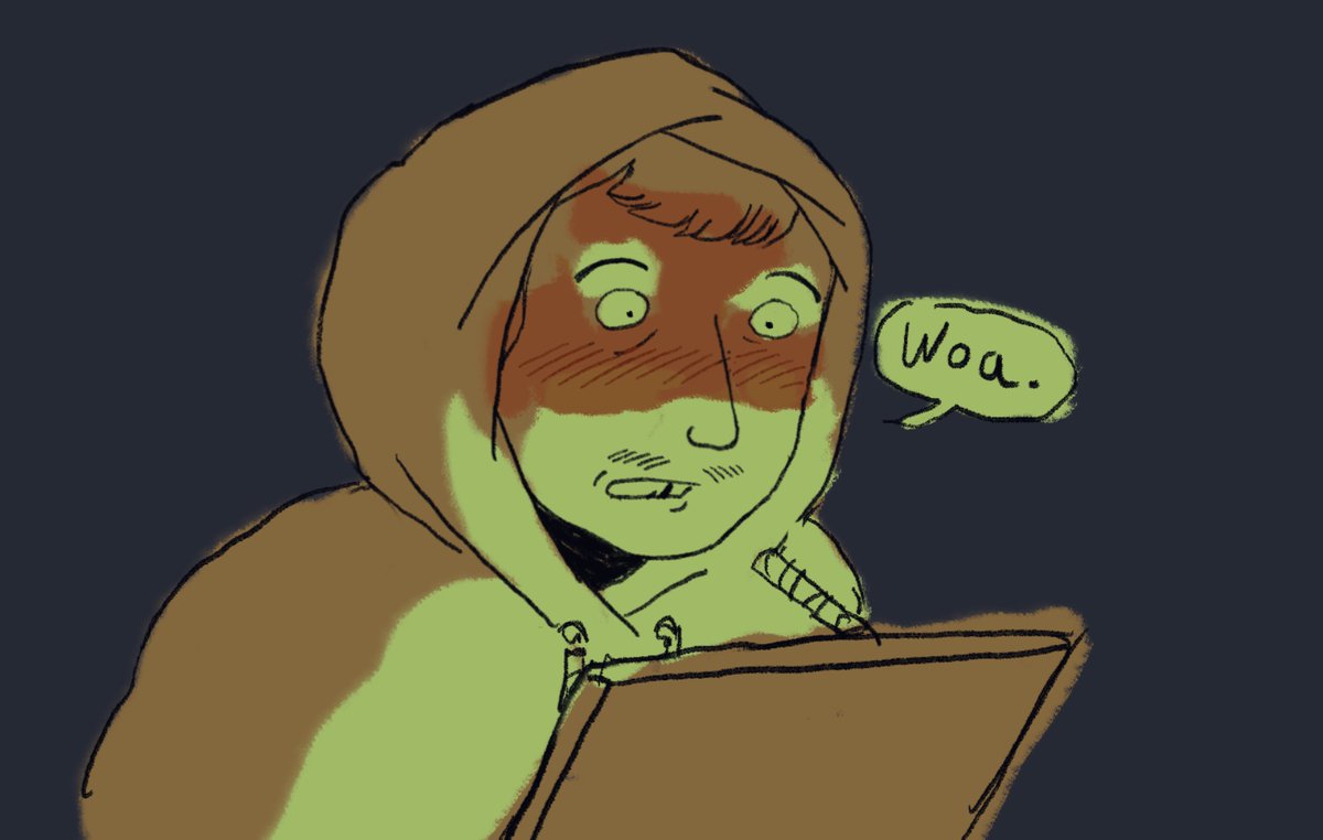 timmaskydaily's tweet image. 38, fujoshing out