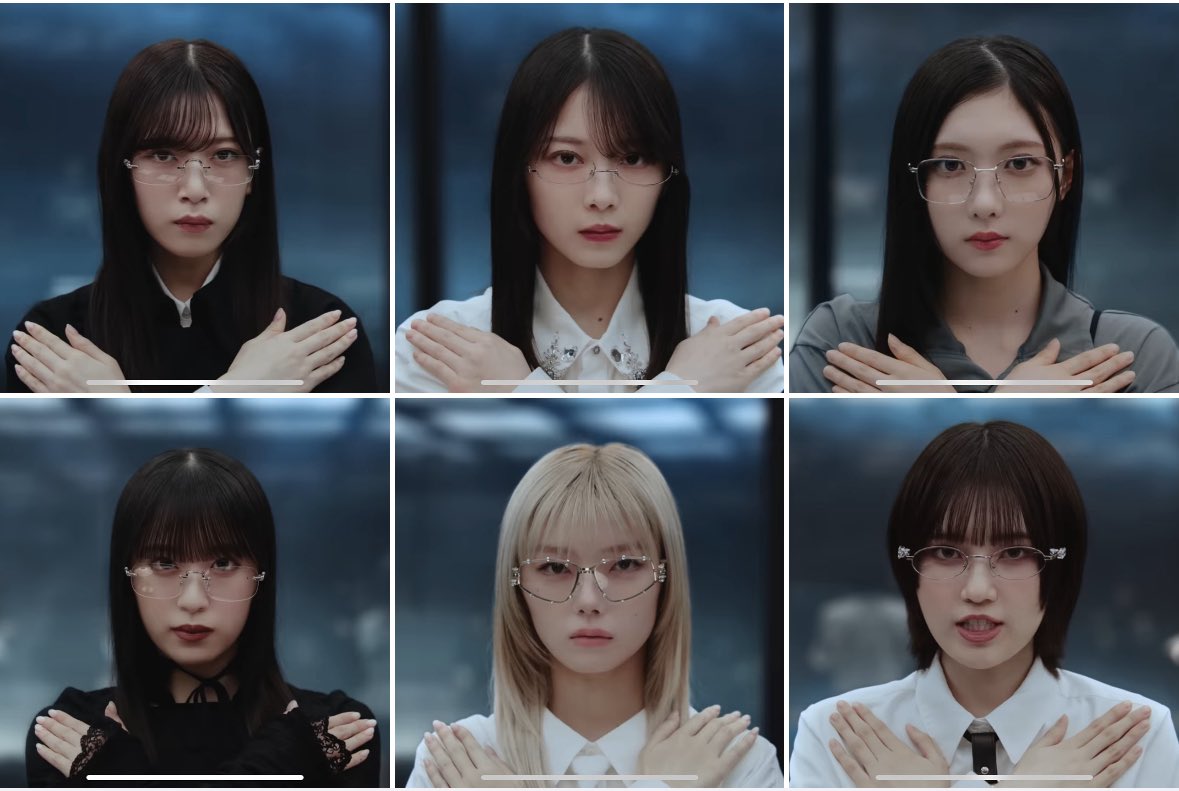 Monsieur_shinc's tweet image. 櫻坂46メガネ選抜👓

#櫻坂46
#MakeorBreak
#MoB_MVリレー