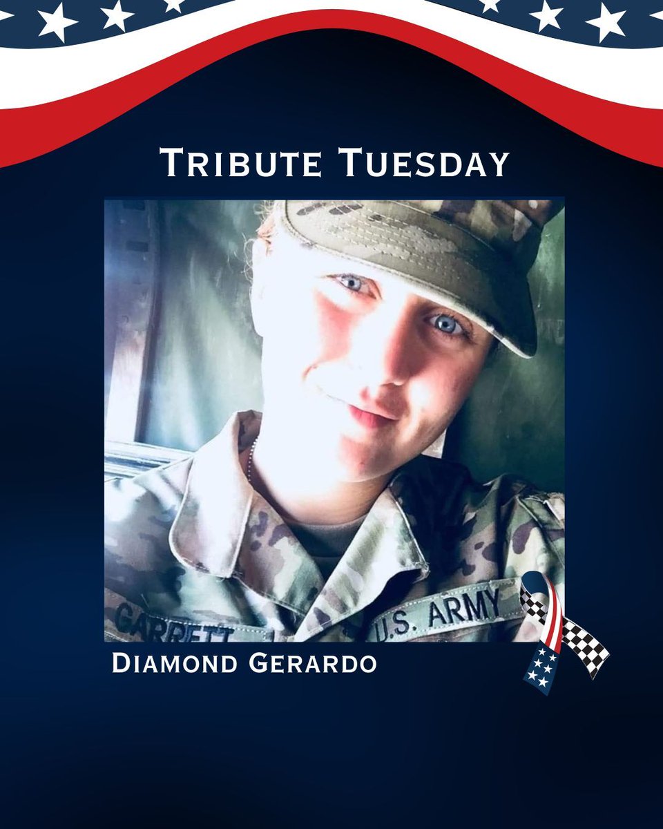 BKCFF's tweet image. #TributeTuesday Today we honor SFC Diamond Gerardo. She is a 28 yr old Disabled Army Veteran based out of Fort Leonardwood, Missouri and currently lives in North Myrtle Beach, SC, with her loving husband.