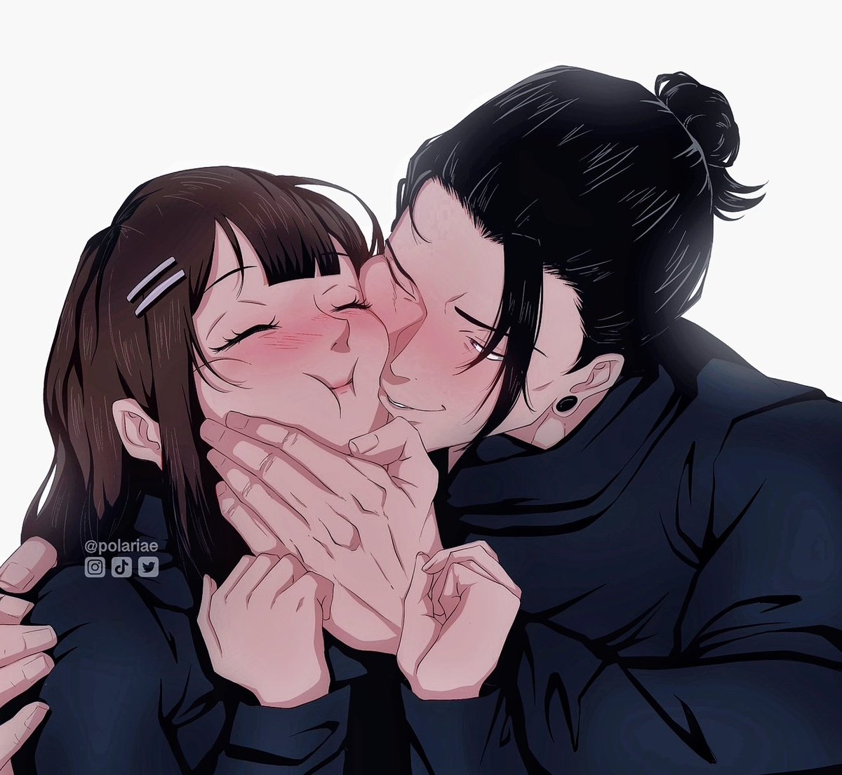 Student Days 📚 
#Suguru x Izumi (my OC)