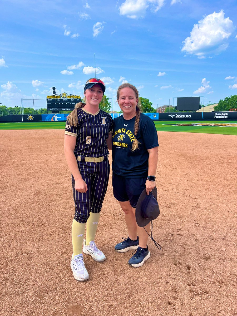 HadleeHunt2027 (@hadleehunt10) on Twitter photo Huge thank you to <a href="/GoShockersSB/">Wichita State Softball</a> for hosting a great camp!! I enjoyed my time on the beautiful campus!Thanks coaches <a href="/CoachBredbenner/">Kristi Bredbenner</a> , <a href="/eeconomon/">Coach E</a> , and <a href="/EastonHerring/">Easton Herring</a> for the great instruction! I can’t wait to be back! GO SHOCKS!!
<a href="/IowaPremierFP/">Iowa Premier Fastpitch</a> <a href="/PaigeShannonIPF/">Paige Shannon</a>
<a href="/OliviaHPaz1997/">Olivia Paz</a> Huge thank you to <a href="/GoShockersSB/">Wichita State Softball</a> for hosting a great camp!! I enjoyed my time on the beautiful campus!Thanks coaches <a href="/CoachBredbenner/">Kristi Bredbenner</a> , <a href="/eeconomon/">Coach E</a> , and <a href="/EastonHerring/">Easton Herring</a> for the great instruction! I can’t wait to be back! GO SHOCKS!!
<a href="/IowaPremierFP/">Iowa Premier Fastpitch</a> <a href="/PaigeShannonIPF/">Paige Shannon</a>
<a href="/OliviaHPaz1997/">Olivia Paz</a>