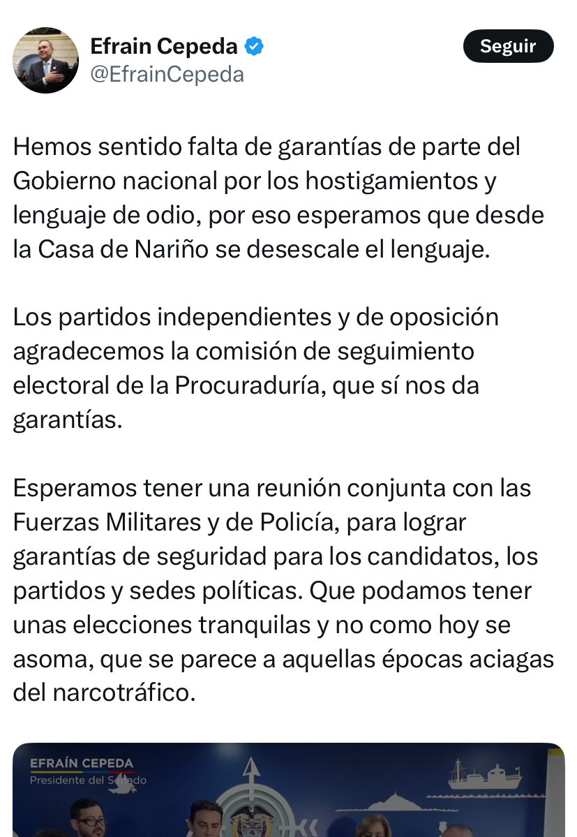 itamaria83's tweet photo. Piden desescalar el lenguaje mientras escalan un golpe de estado. Un delirio. https://t.co/htZ8muC4rH