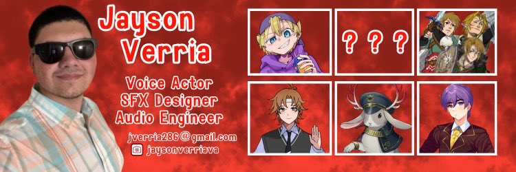Jayson Verria VA (@jaysonverriava) on Twitter photo OMG GUYS, LOOK WHAT <a href="/MeganSouzaVA/">Megan Souza 🎀🎙️</a> MADE FOR ME!!! I FINALLY HAVE A BANNER! THANK YOU SO MUCH HONEY, I LOVE IT! 😊❤️ OMG GUYS, LOOK WHAT <a href="/MeganSouzaVA/">Megan Souza 🎀🎙️</a> MADE FOR ME!!! I FINALLY HAVE A BANNER! THANK YOU SO MUCH HONEY, I LOVE IT! 😊❤️