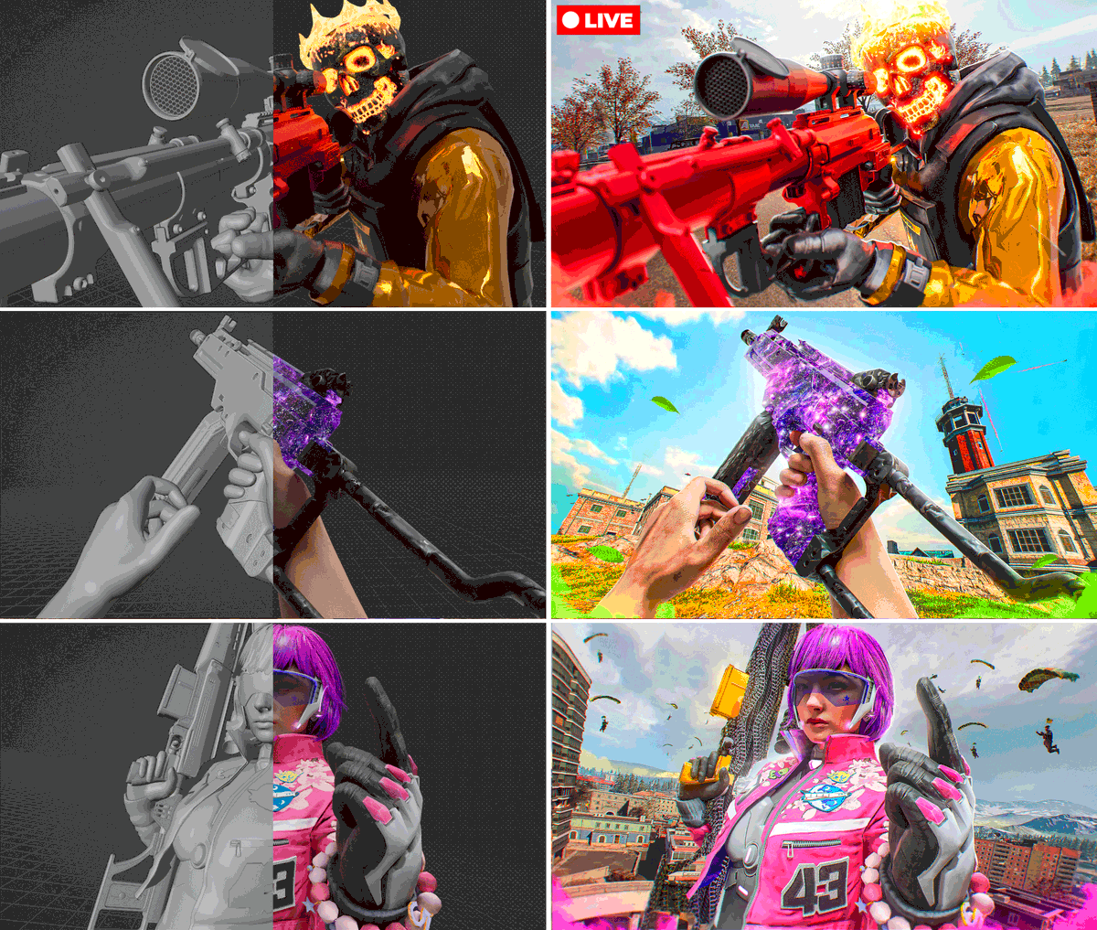 Before and after CoD thumbnails!✍️

Any support is appreciated!