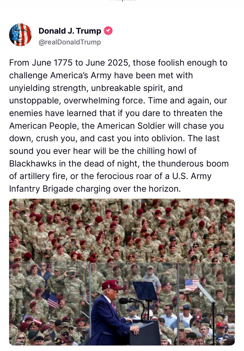 God Bless our Army! 🇺🇸