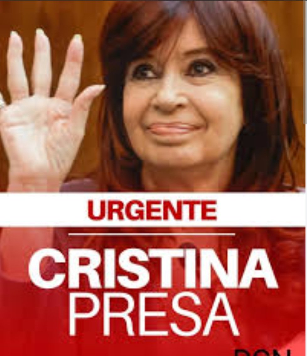 Hay que saltar, hay que saltar, <a href="/CFKArgentina/">Cristina Kirchner</a> se va al penal..

⚖️⚖️⚖️⚖️⚖️⚖️⚖️⚖️⚖️