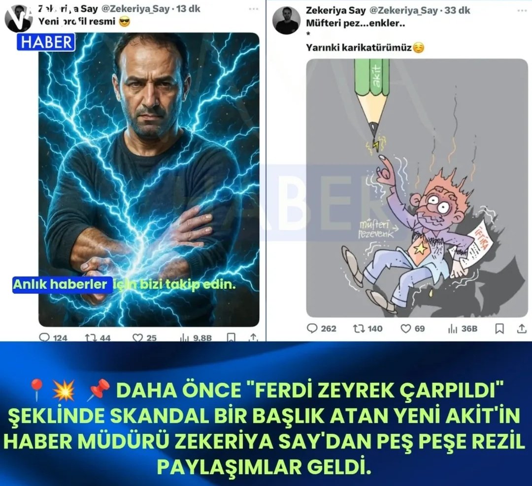 CeM🇹🇷İzMr💛❤️ (@cemmizmr) on Twitter photo <a href="/Zekeriya_Say/">Zekeriya Say</a>
Eğer gerçek bir insan isen, erkek olarak evinde oturabiliyorsan,yalandan kıldığın namazdan utanıyorsan,ÇIK GEL MANİSAYA sadece 1 saat sokaklarında yürü,yok öyle oturduğun yerden ölmüş insanlarla dalga geçmek..
<a href="/ferdizeyrek_/">Ferdi Zeyrek</a>
#manisa <a href="/Zekeriya_Say/">Zekeriya Say</a>
Eğer gerçek bir insan isen, erkek olarak evinde oturabiliyorsan,yalandan kıldığın namazdan utanıyorsan,ÇIK GEL MANİSAYA sadece 1 saat sokaklarında yürü,yok öyle oturduğun yerden ölmüş insanlarla dalga geçmek..
<a href="/ferdizeyrek_/">Ferdi Zeyrek</a>
#manisa