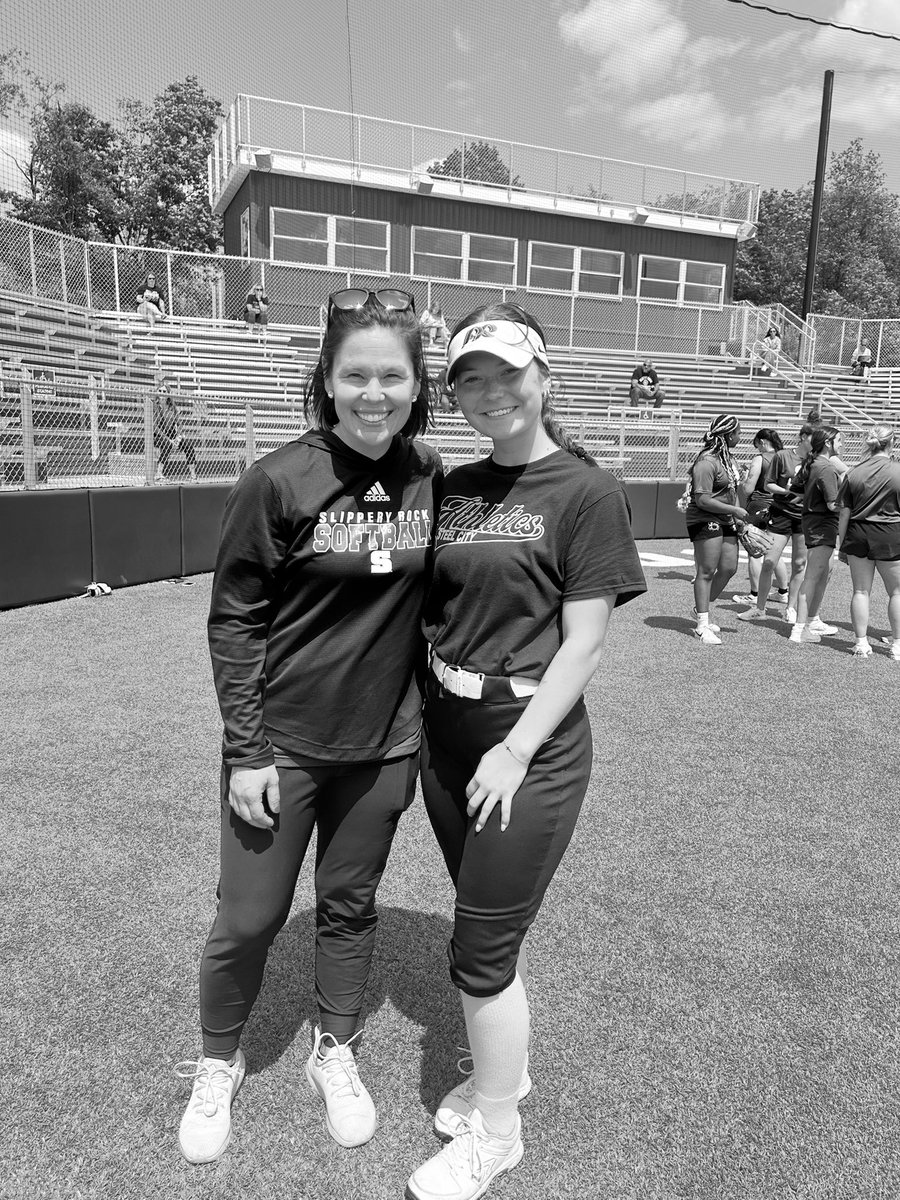 Thank you so much <a href="/SRU_Softball/">Slippery Rock Softball</a>  for an amazing camp today! Can’t wait to come back!