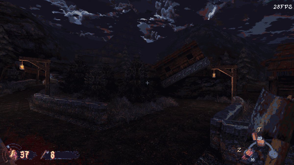 Somehow this cabin got a Rigidbody on it, dang thing started breakdancing when I walked up 

#gamedev