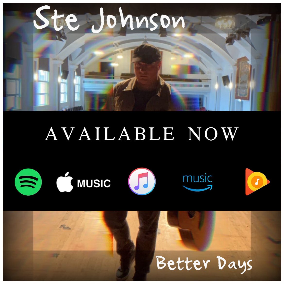 Ste_Johnson's tweet photo. Better Days EP……..OUT NOW!!!!

5 songs - Let me know your favourite. 

https://t.co/sTjJssNud8

https://t.co/YetXfw4VuB

https://t.co/RtvH5wd2Zm https://t.co/uqzpRnPpgp