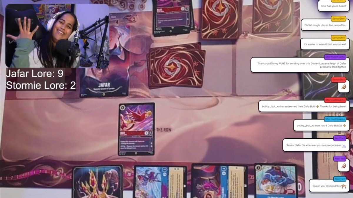 Catch the best moments of my streamed first play of Palace Heist from Disney Lorcana! #ad #gifted

Thanks <a href="/DisneyAUNZ/">Disney AUNZ</a> &amp; Modern Brands for sending me goodies from the latest set Reign of Jafar 👑