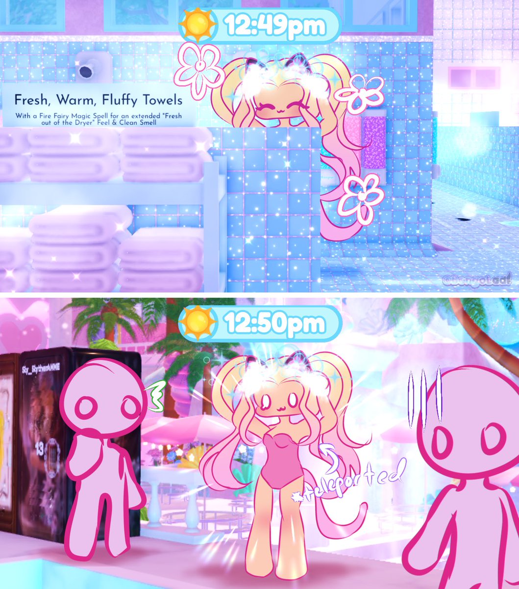 "This new class teleportation will allow people to socialize and roleplay easier!"

The teleportation: 

#royalehigh #royalehighart