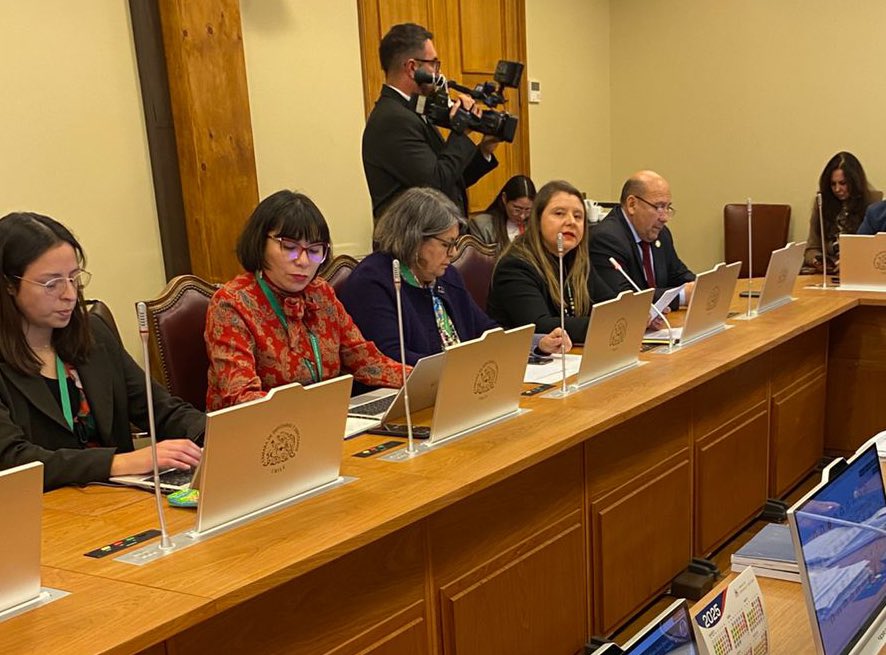 JUNJI_Chile's tweet image. 🔵 Como resultado de un trabajo articulado y a disposición de la ciudadanía, este martes la vicepresidenta Daniela Triviño expuso ante la Comisión de Gobierno Interior sobre los procesos de priorización que se llevan a cabo en JUNJI, comunicando avances y desafíos en la materia.