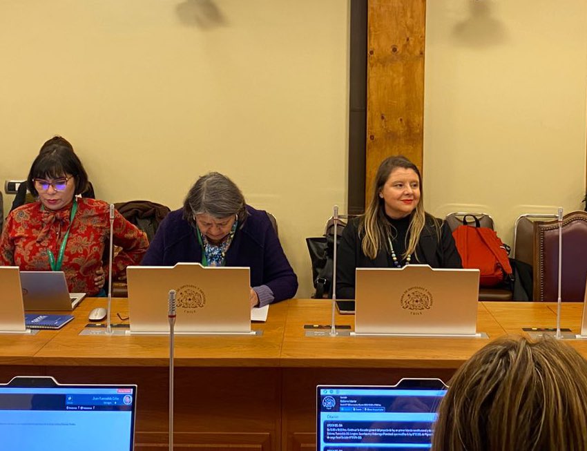 JUNJI_Chile's tweet image. 🔵 Como resultado de un trabajo articulado y a disposición de la ciudadanía, este martes la vicepresidenta Daniela Triviño expuso ante la Comisión de Gobierno Interior sobre los procesos de priorización que se llevan a cabo en JUNJI, comunicando avances y desafíos en la materia.