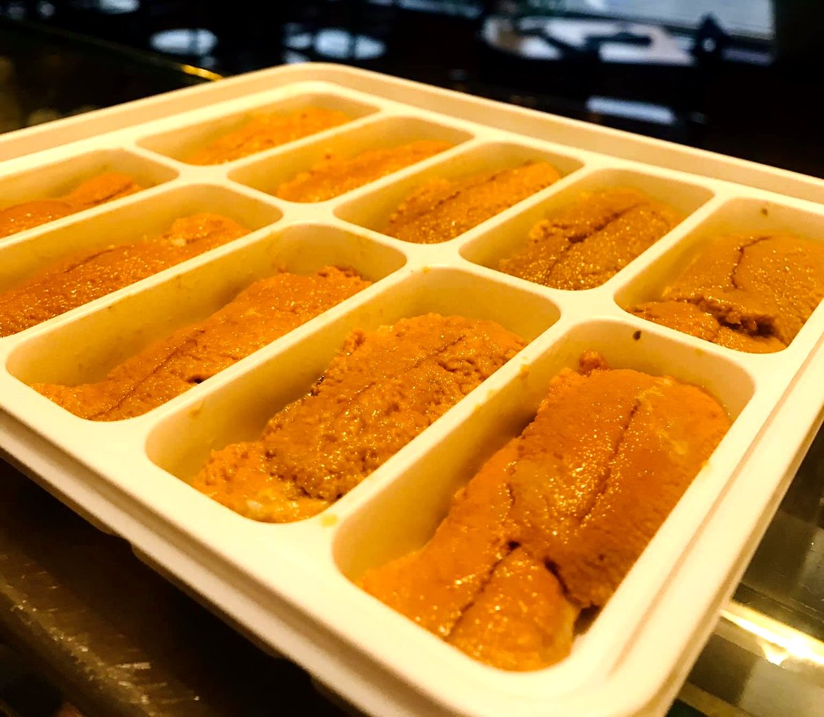 Fresh uni (sea urchin) #iykyk